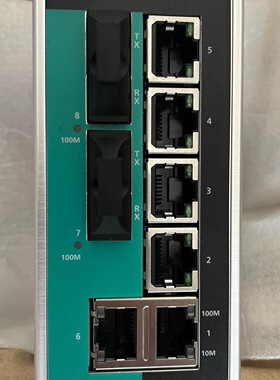 议价MOXA摩莎 EDS-208A-SS-SC 工业交换机，2光