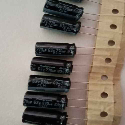 (议价)63v270uf rubycon红宝石电解电容，