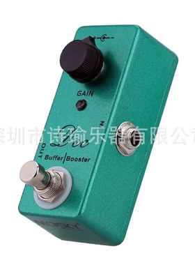 Mosky电吉他效果器激励效果器MINI单块DECBUFFERANDBOOSTER