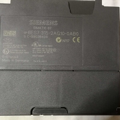 议价正品西门子PLC 315-2dp CPU 6ES7315-2AG10-0AB0