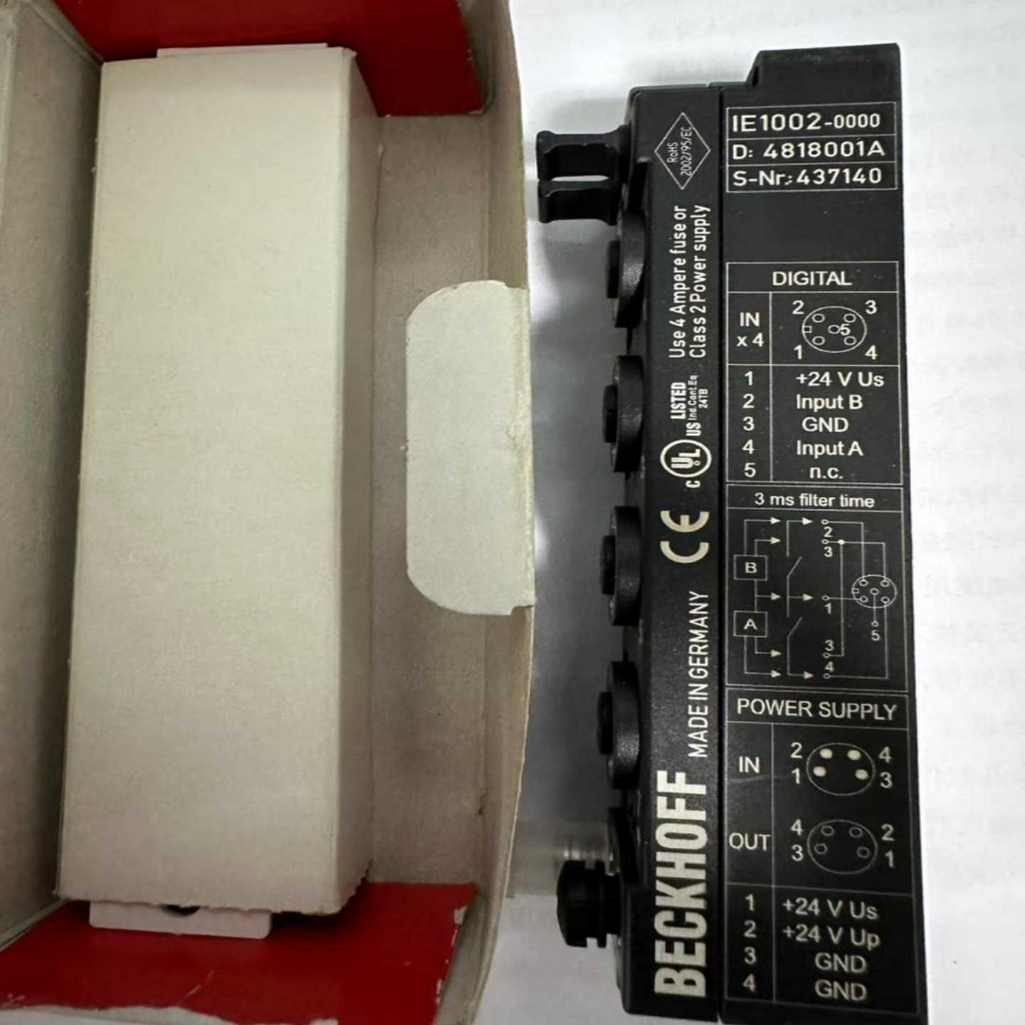 IE1002-0000.倍福模块，行货，供应！顺【卡奥电子】