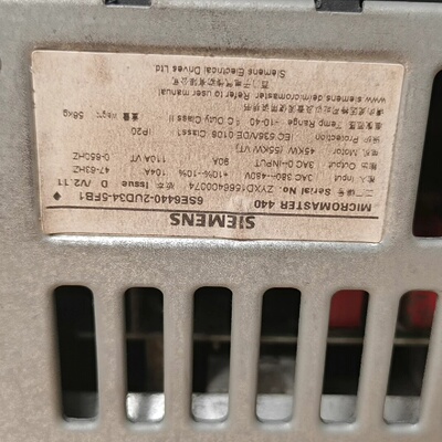 西门子MICROMASTER440变频器型号6SE644-议价