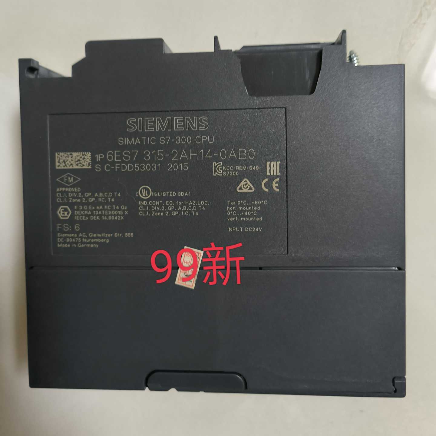 西门字 6ES7 315-2AH14-0AB0（砌墙设备）