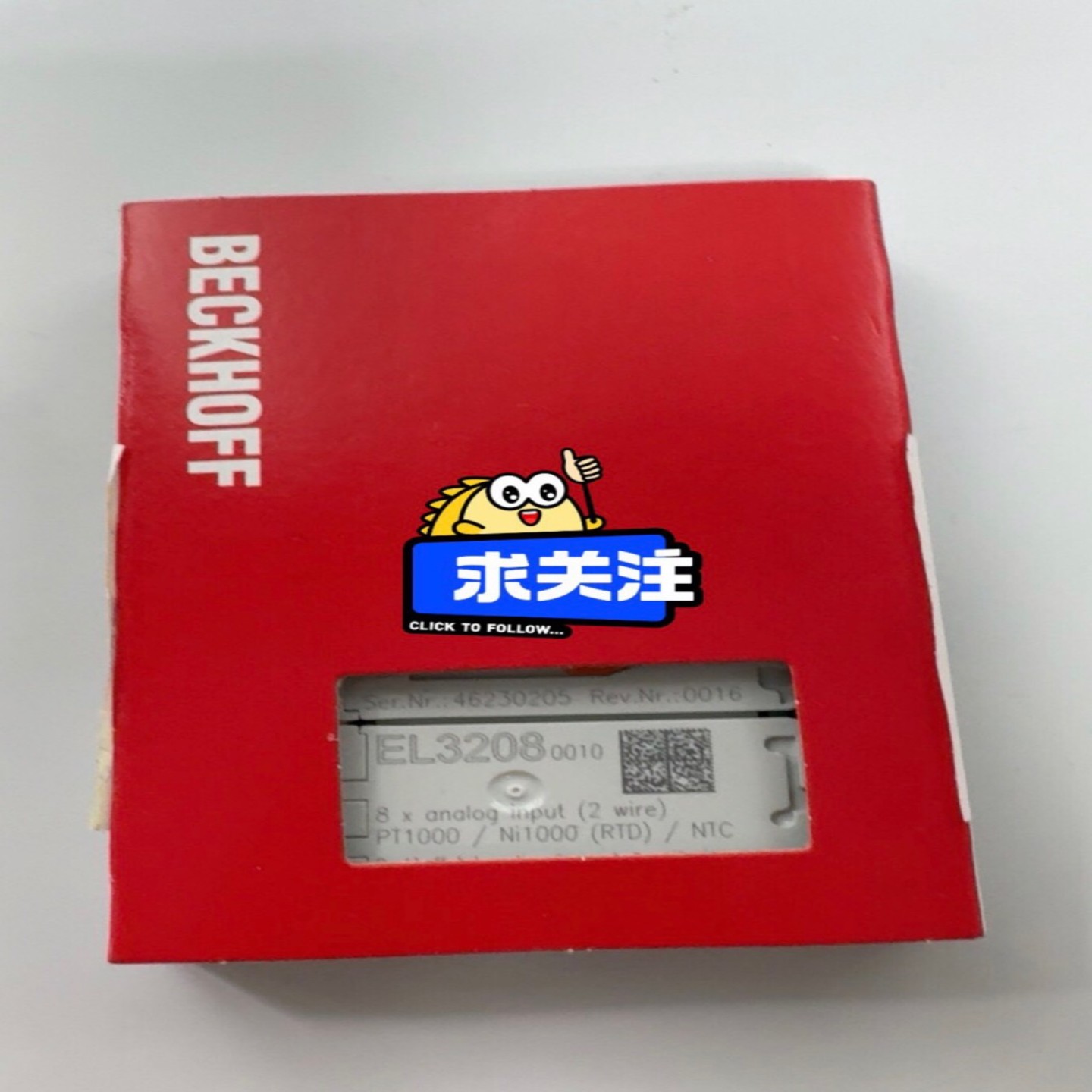 倍福模块EL3208-0010顺丰议价询价