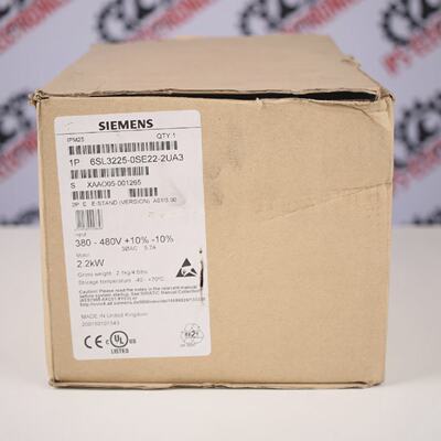 SIEMENS 1P 6SL32250SE222UA3 2.2KW CONVERTITORE DI FREQUENZA