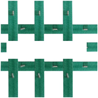 防腐蚀挂钩立柱玻璃钢刺绳立柱玻璃钢空心立柱树脂纤维刺绳方管