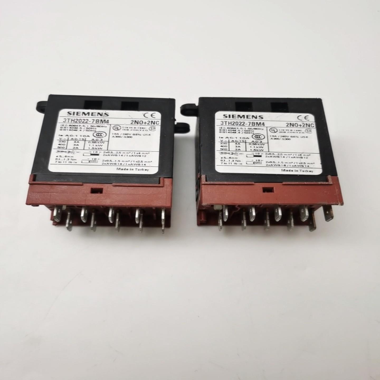 3TH2022-7BM4拆机2NO+2NC继电器 实物