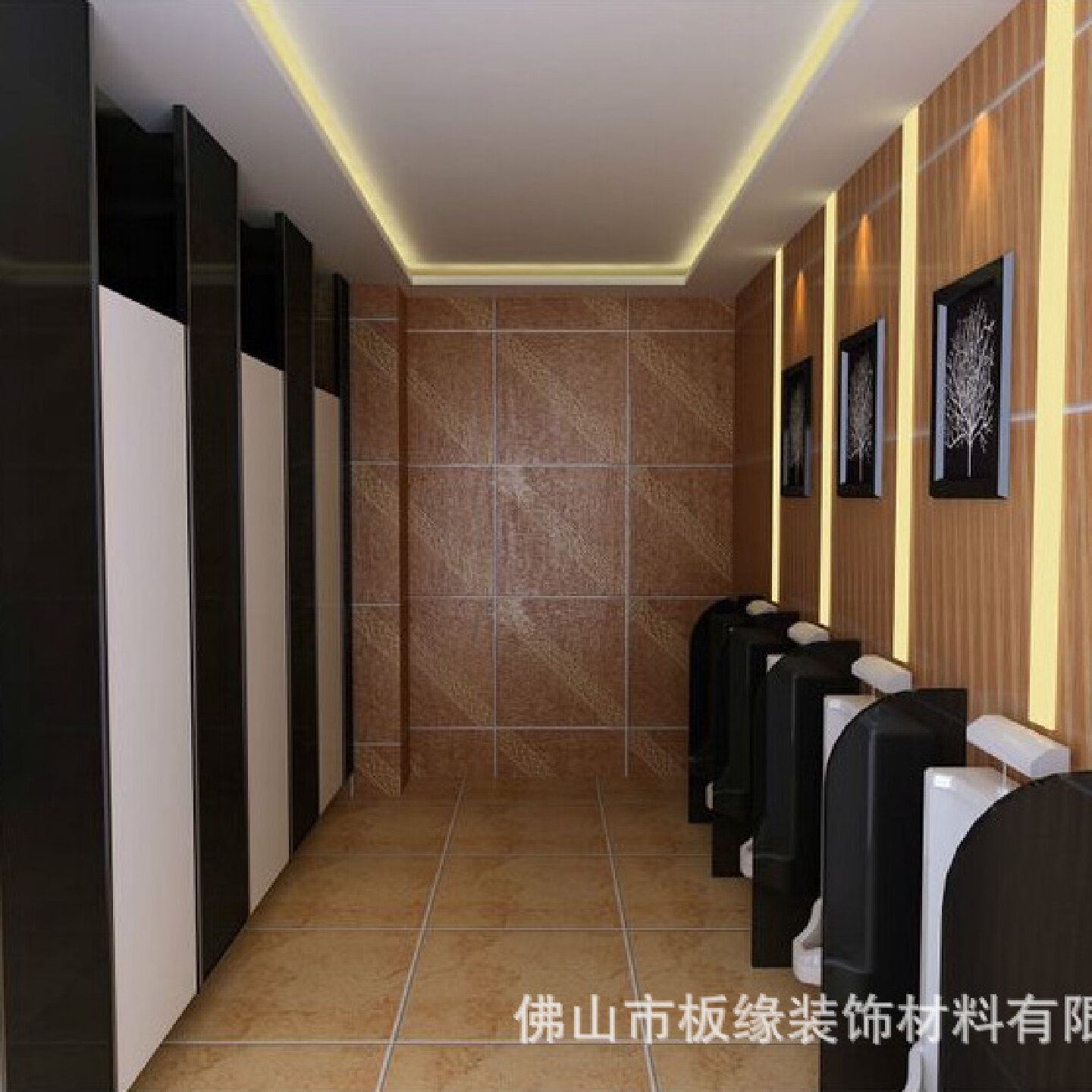 公共厕所隔断板卫生间淋浴室门隔断抗倍特防水防潮板铝合金蜂窝板