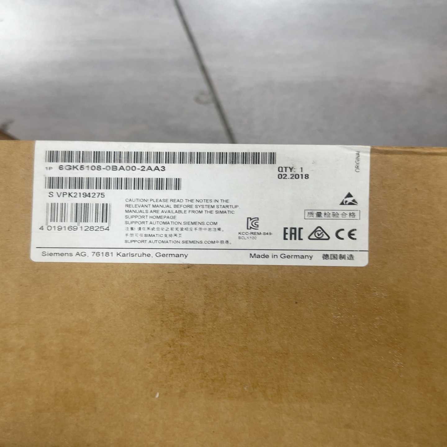 （霸霸电子）6GK5108-0BA00-2AA3