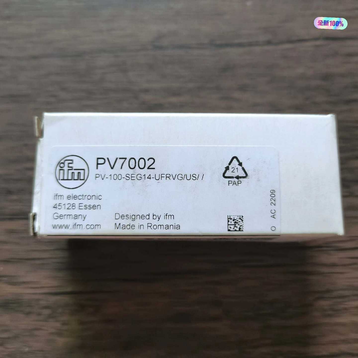 IFM易福门 PV7002 压力传感器实物拍