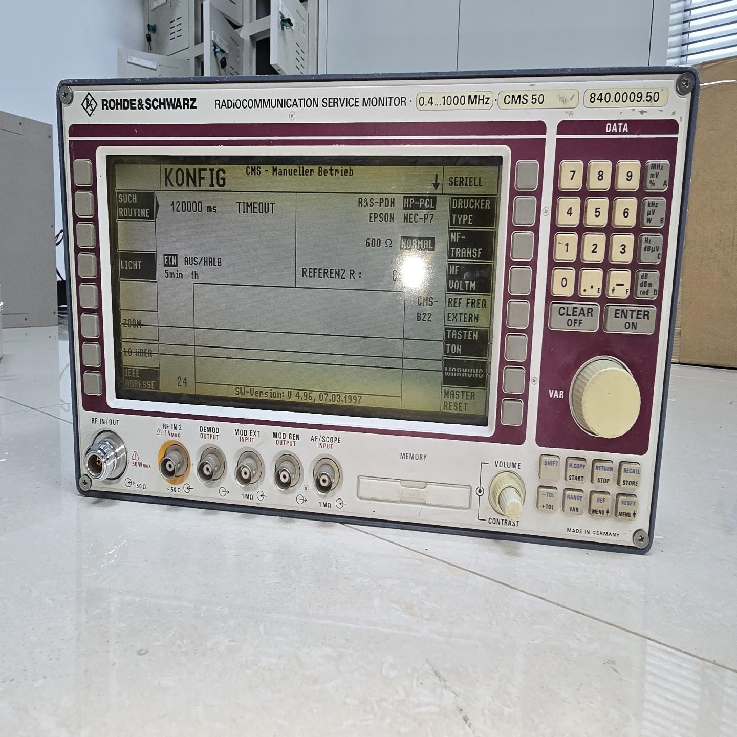 【请询价】罗德与施瓦茨 CMS50无线电综合测试仪现货实拍