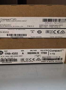 AB罗克韦尔1769-IQ32CompactI/O模块，