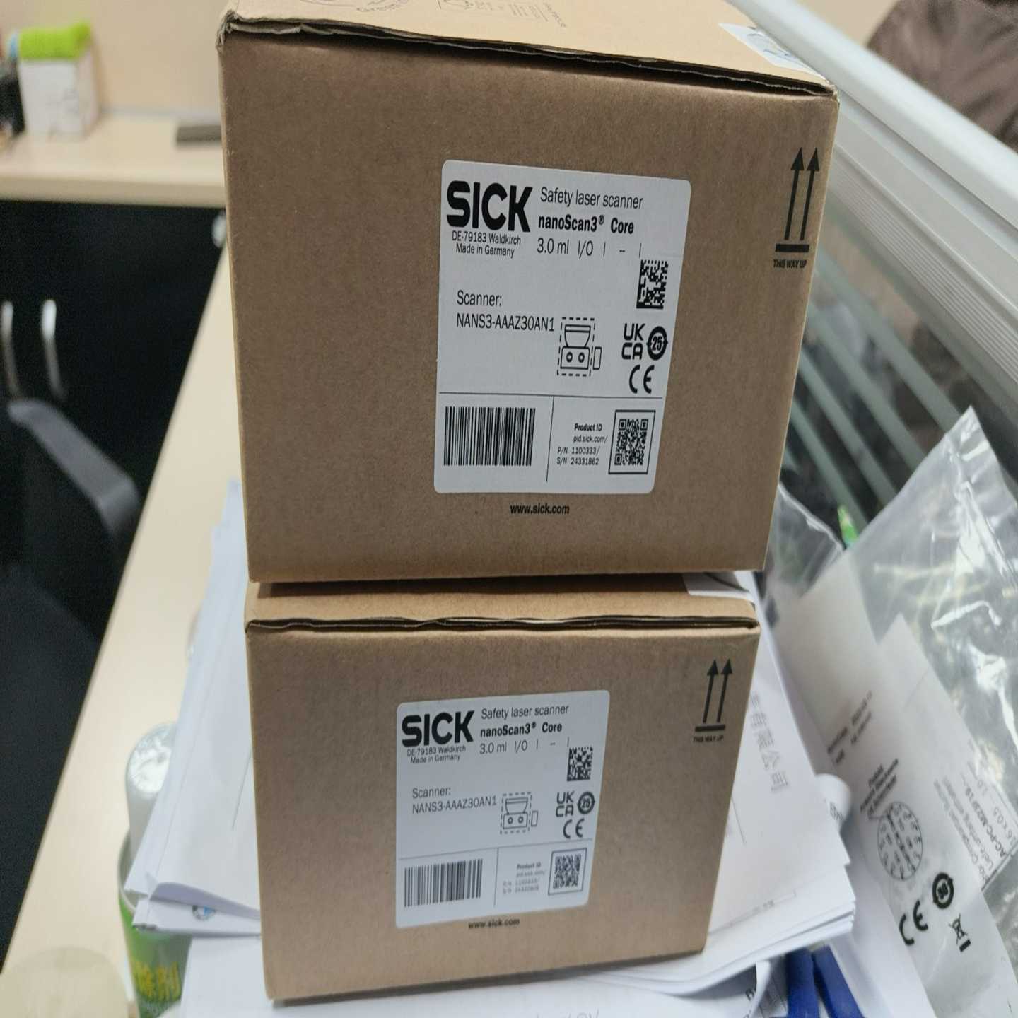咨询-西克NANS3-AAAZ30AN1激光避障雷达，产品号110