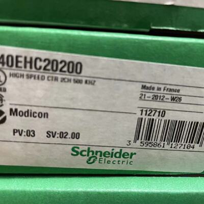 议价Schneider高速计数器模块140EHC20200全新现货