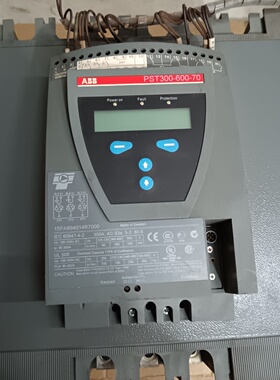 议价ABB  PST300-600-70软启动，拆机成色如图所示