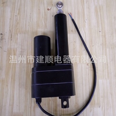 工业电动推杆7000N直流电动太阳能电机行程200MM改装货车推门器