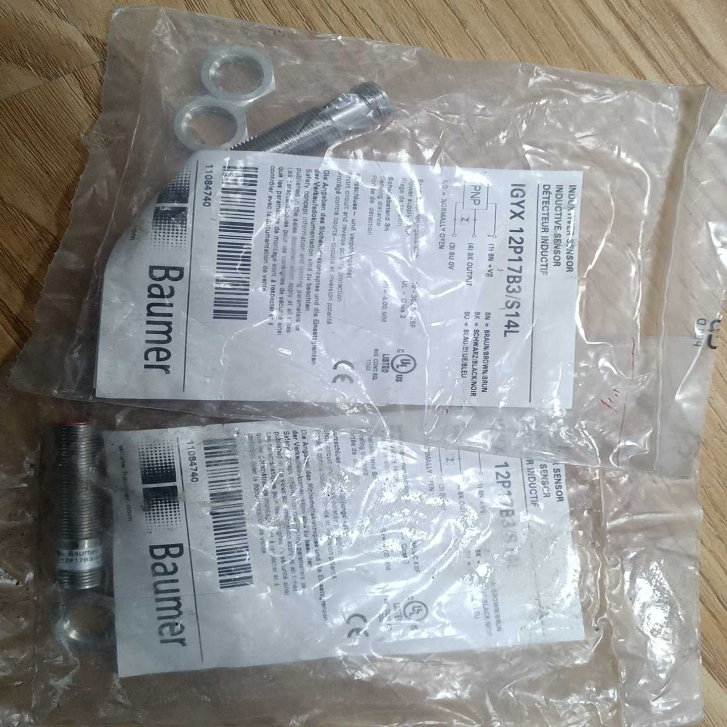 全新正品堡盟传感器1GYX12P17B3/S14L,需--议价商品