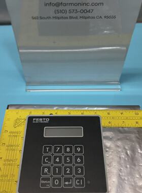 FESTO ABGEL  1191 TN8345 REMOTE ACCESS PANEL 2063 190922