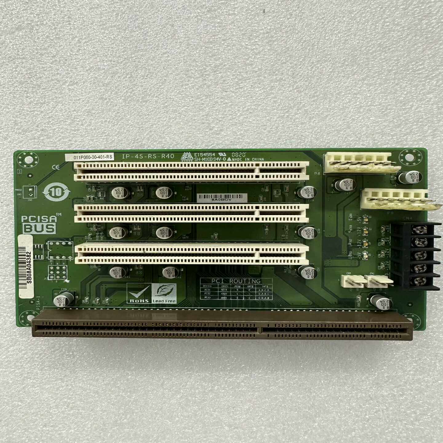 台湾IEIIP-4S-RS-R40威强电PCISA工控底板-议价