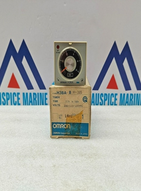 MinuterieOmronH3BA-8H-3050-5Sec100/110/120VAC
