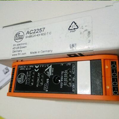 议价AC2257 AS-i从站模块; SmartL25 4DI 4DO T C接线端子 IP 20