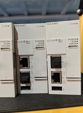 FX5ENET三菱plc模块cclinkIE通讯模块