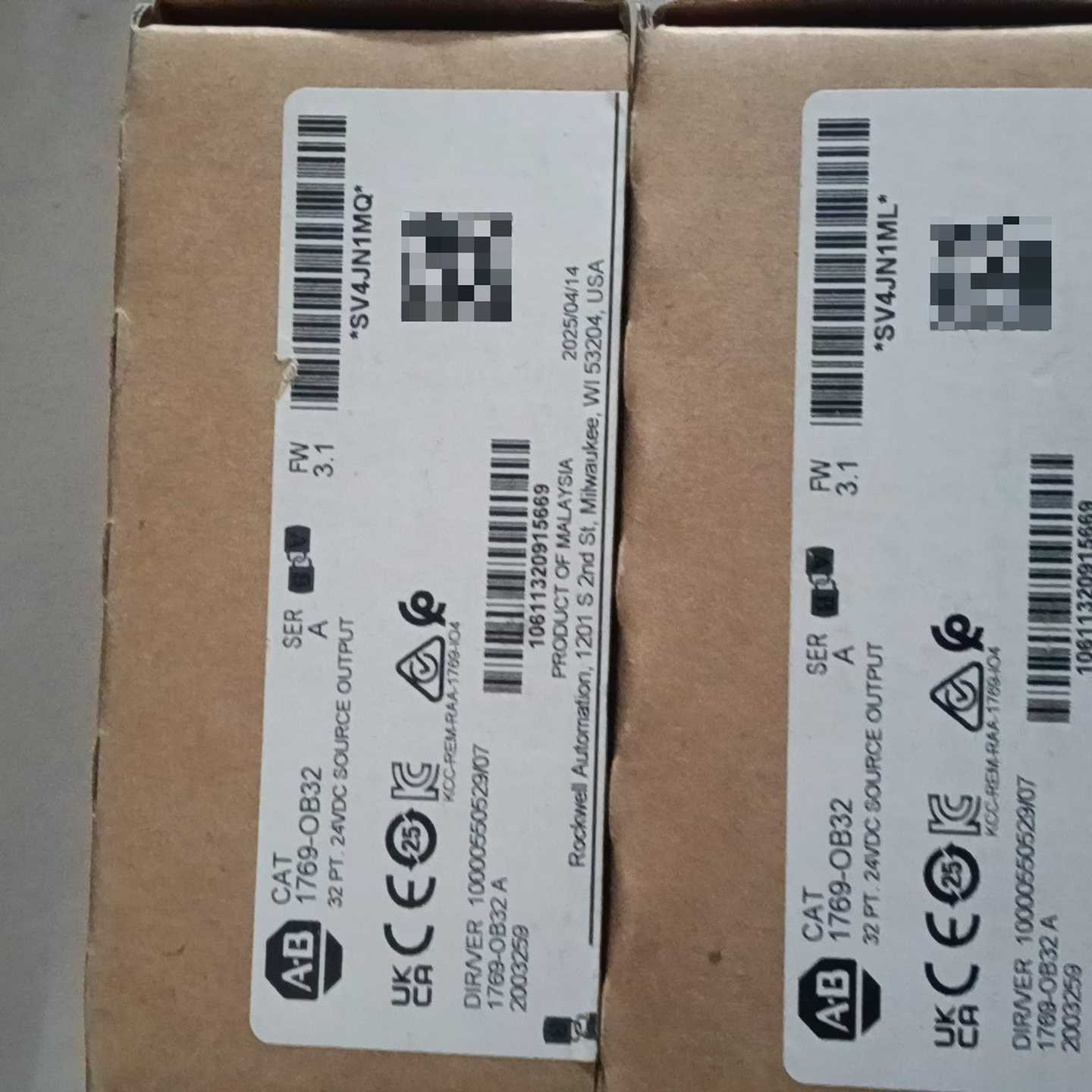 AB罗克韦尔1769-OB32输出模块，全新原装正品，32点