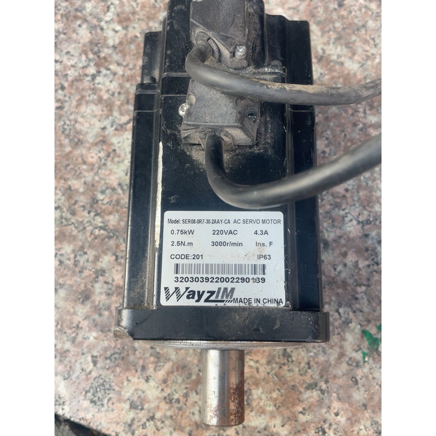 售前询价WAYZIM伺服马达型号SER08-0R7-30-2AAY