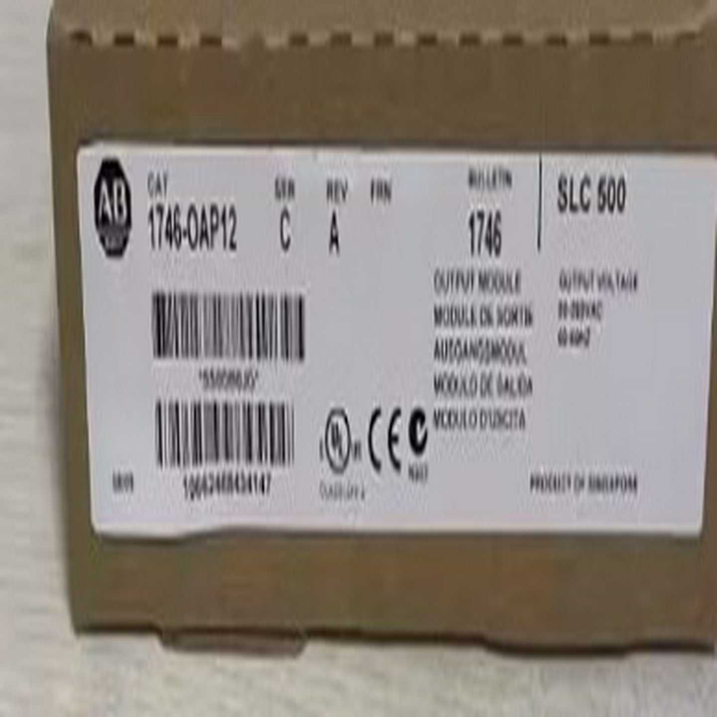 1746-OAP12罗克韦尔行货质保直发到货了通知【博航商行】