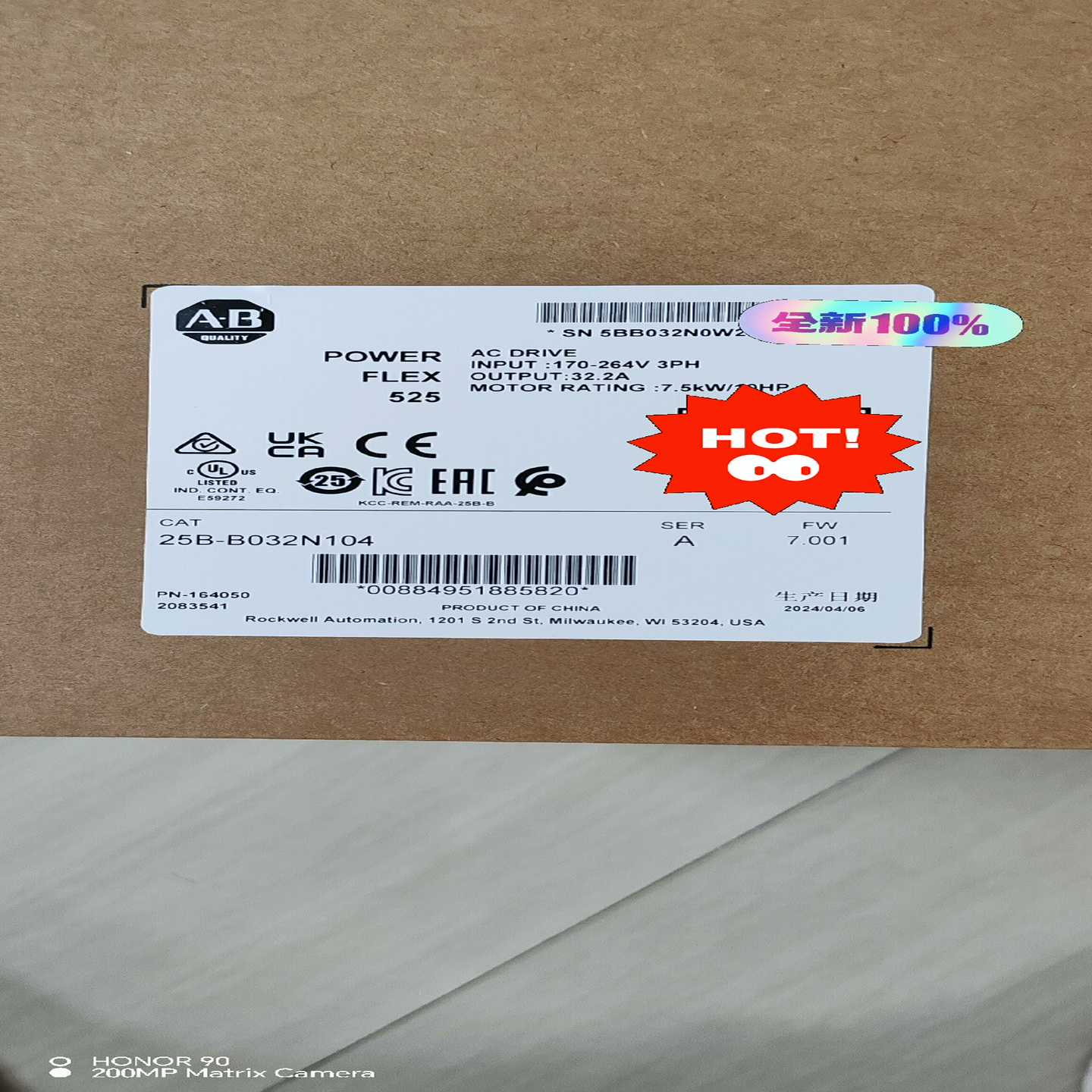 询价25B-B032N104罗克韦尔AB变频器全