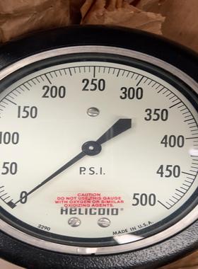 【请询价】美国原装Helicoid压力表型号F3E3G3A0B000