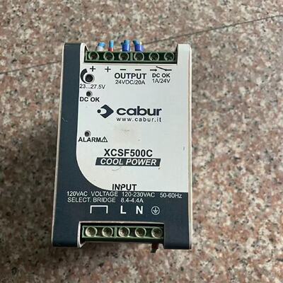 意大利Cabur卡博开关导轨电源XCSF500C480w，议价商品