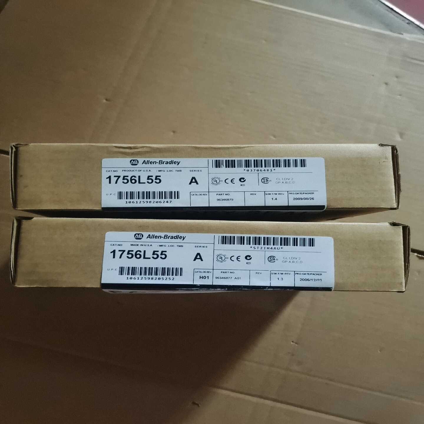 罗克韦尔1756-L55/A，仓库库存货，老货实物图拍摄功能--议价商品