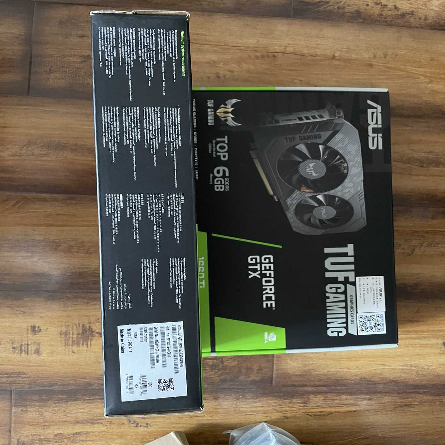 TUF-GTX1660TI-T6G-EVO-GAMING包装询价