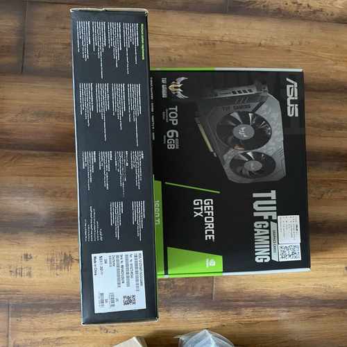 询价~TUF-GTX1660TI-T6G-EVO-GAMING包装