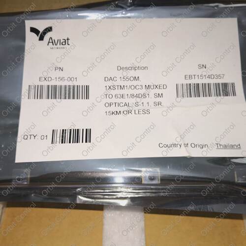 AVIAT EXD156001 DATA ACCESS CARD DAC 155OM