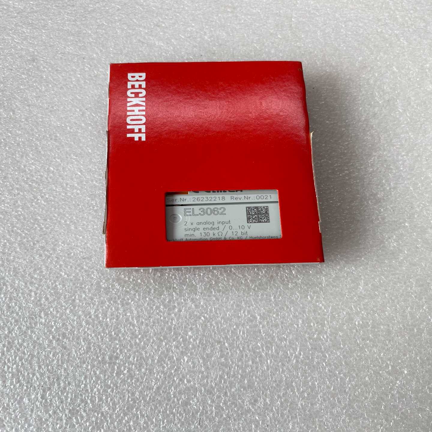 倍福模块，型号EL3062，实物图拍摄，功能，不是实价，询价