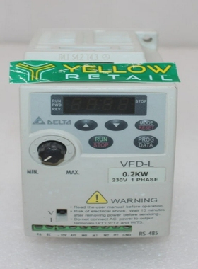 DELTAVFD002L21A交流电可变频率驱动