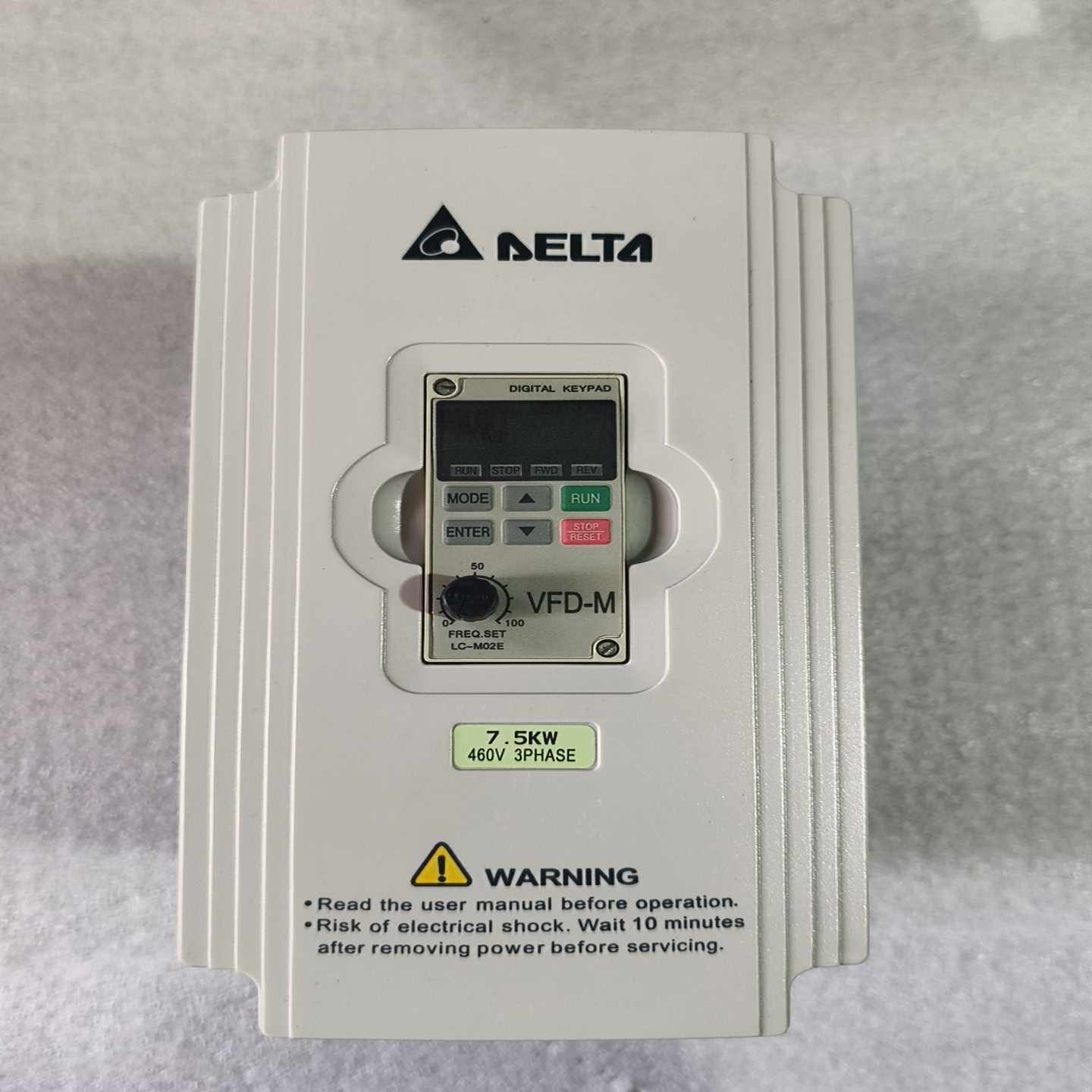 台达变频器7.5KWVFD075M43A生产日期2024--议价商品