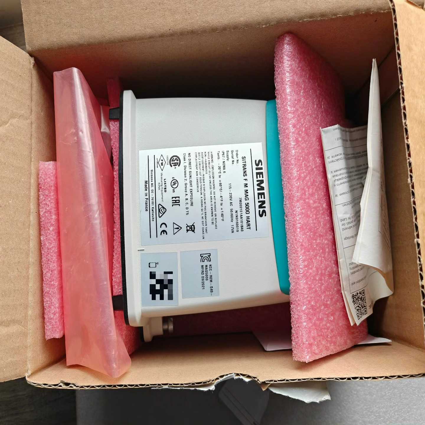 议价产品西门子MAG5000电磁流量计控制器，