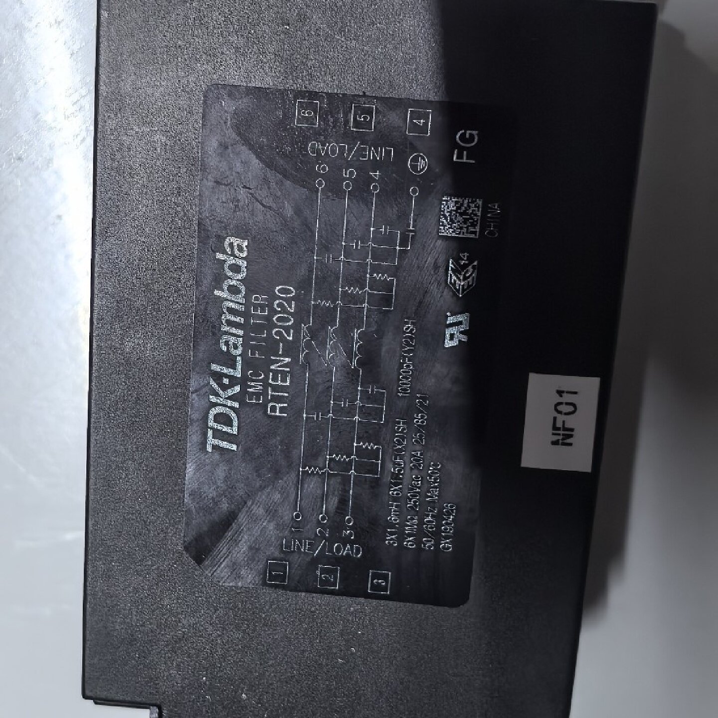 TDK电源滤波器RTEN2020兰达滤波器