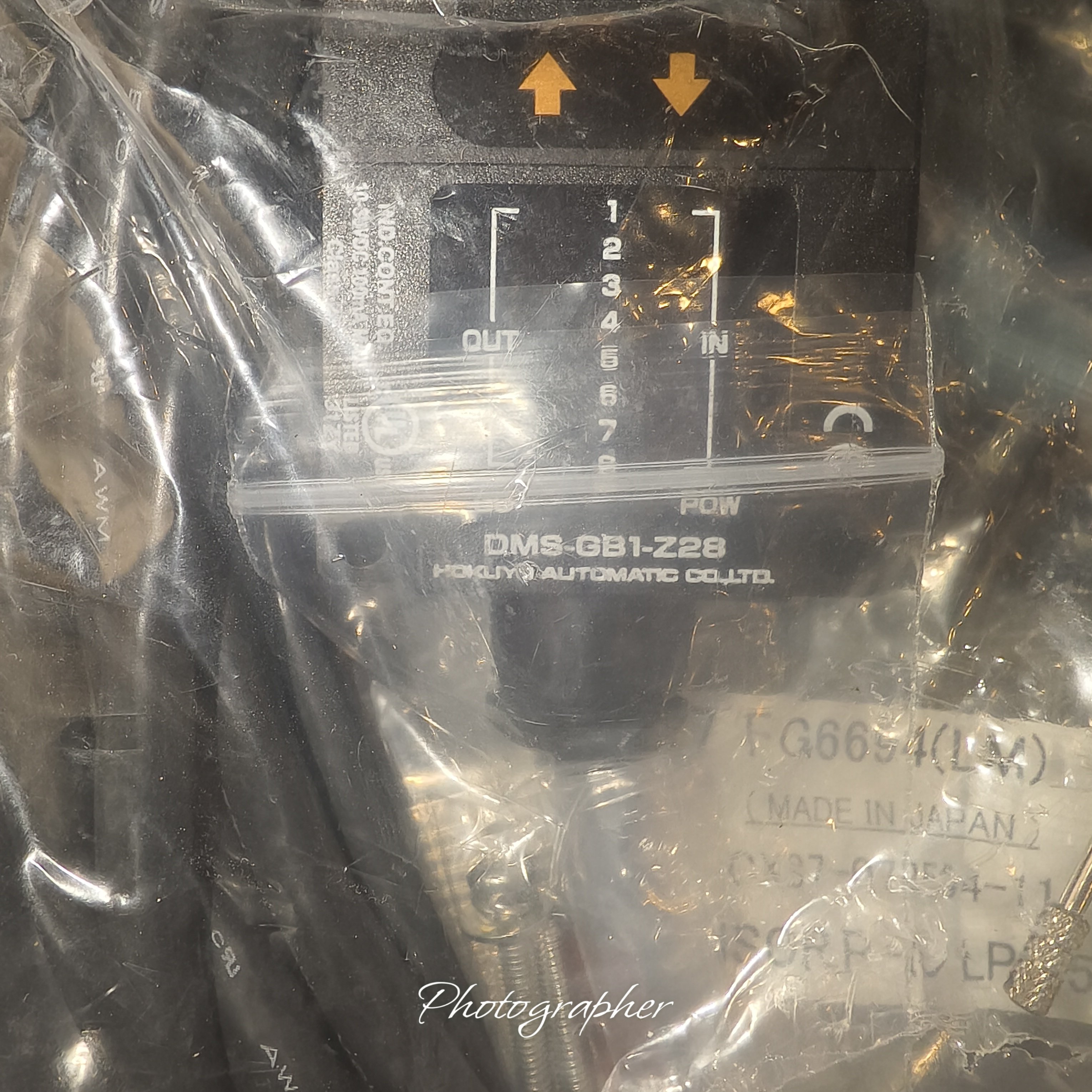售前询价北阳感测器 DMS-GB1-Z28 全新袋包装实物拍摄库存件