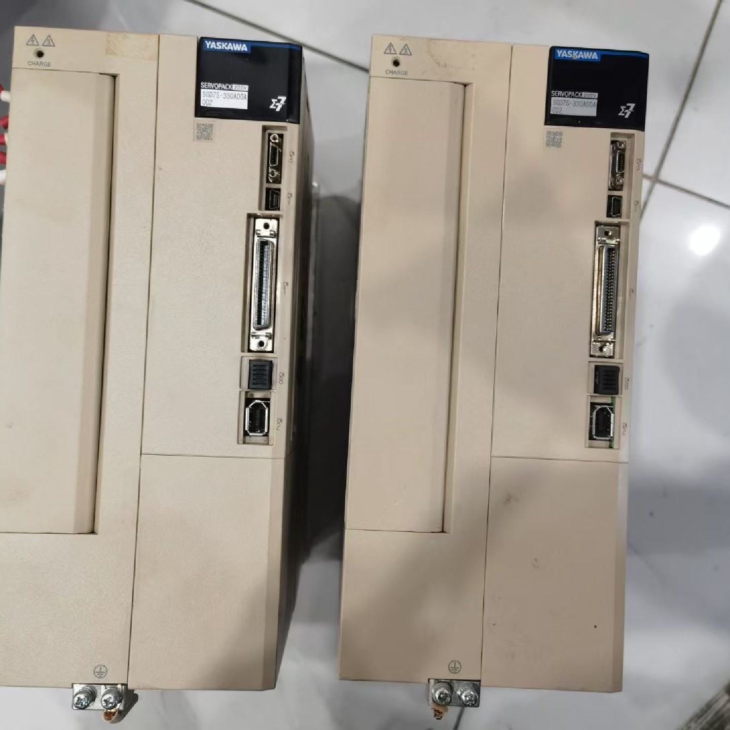 拆机安川7系5KW不带刹车套装成色漂亮包好检测发货质--议价商品