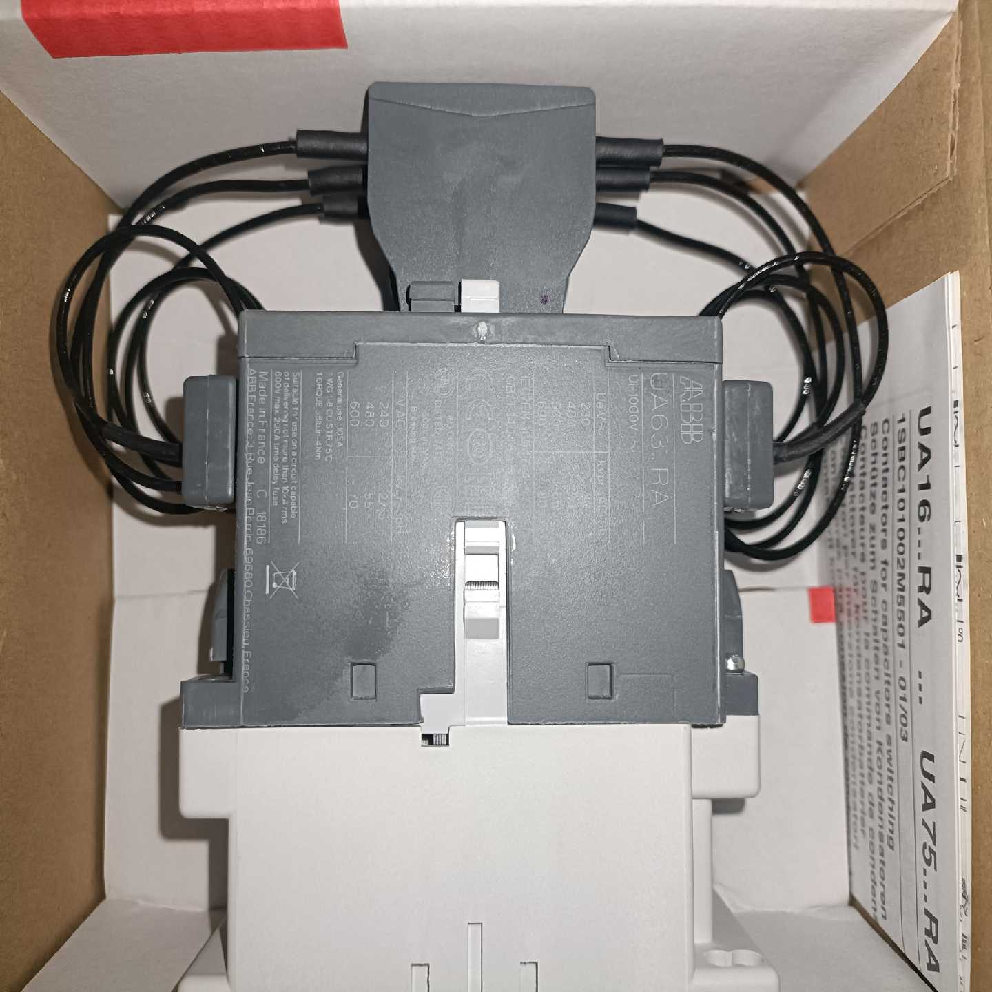 询价~UA63-30-00RA ABB接触器 220V 1SBL3