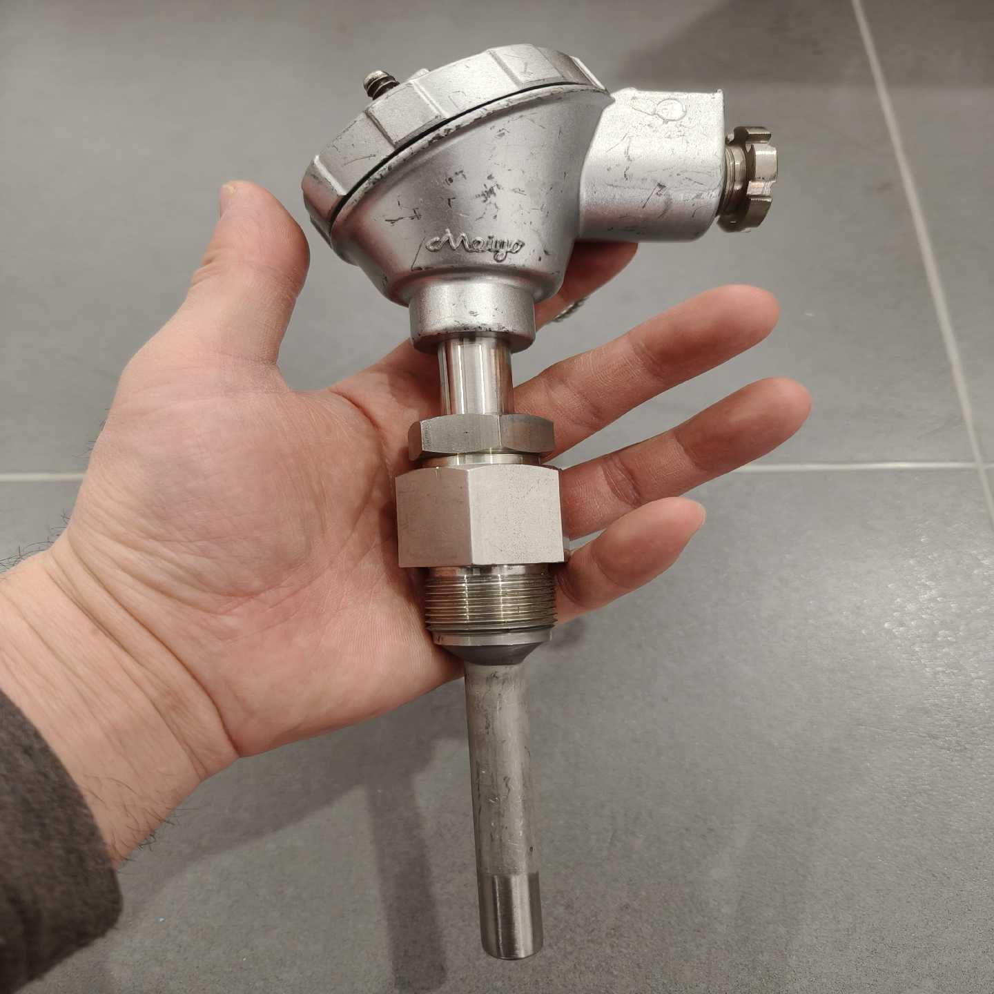 询价拍~明阳温度传感器，PTR-LN7 200℃，尾长100mm，全