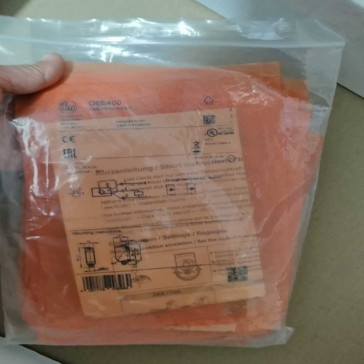 IFM易福门O6E400（佳毅工控）