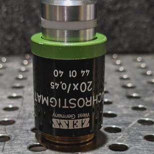 ZEISS Achrostigmat 20x045 0.17 44 01 40 Microscopio Objecti