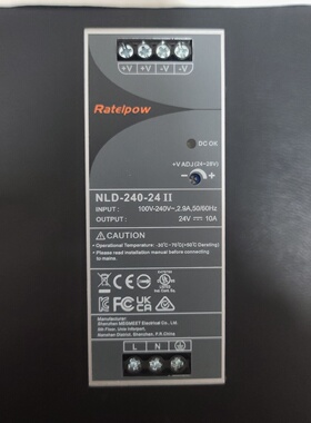 议价Ratelpow麦格米特工控电源NLD-240-24II全新原装工程剩余多种