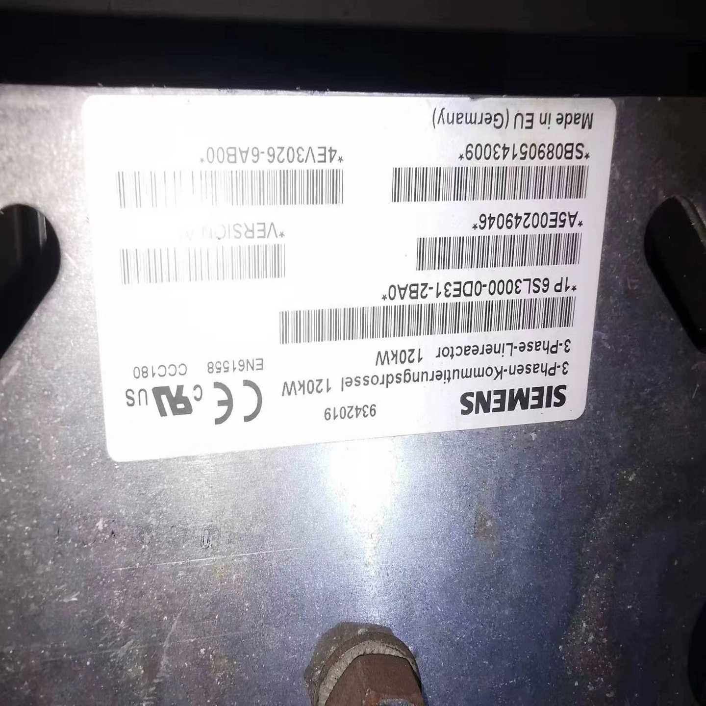 6SL3000-0CH36-0AA0电抗滤波器备件询价