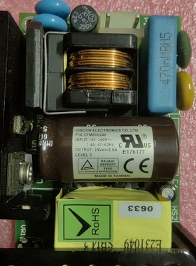 CINCON电源CFM60S240工业级别输入电压100-议价